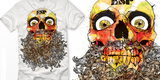 ESP Heshed Out Skull