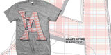 AGAPE ATTIRE.PLAID LOGO