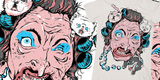 crazy old cat lady