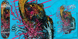 SIREN Skateboards: Thrashed Series-BEAR