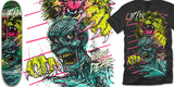 SIREN Skateboards: Thrashed Series-LION