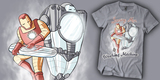 Ironing Man & Washing Machine