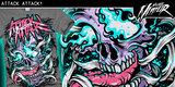 ATTACK ATTACK - kryptonight skull