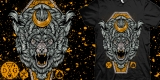 Wolf Casket