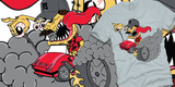 Tee Off Round 1 - Not so Rat Fink (Rat Fink without a Rat)