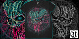 Head skull of baphomet