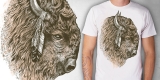 Bison Portrait