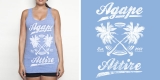 Agape Attire Palm Trees