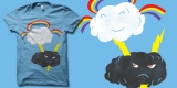 clouds of good and evil