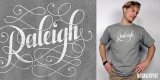 Raleigh Hand Lettered