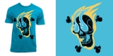 Flaming Skull