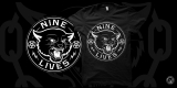 NINE LIVES Logo tee
