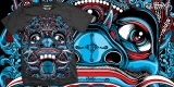 Balinese Demon: Ghost Blue Colorway