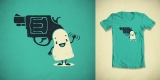 waving gun