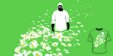 pushing up daisies