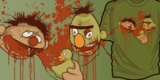 Bert and Ernie Zombies