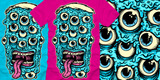 Draw loads of eyes....