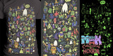 Threadless Monster Mash collaboration of HORROR