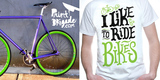 I like to ride bikes.