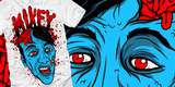 Zombified self portrait
